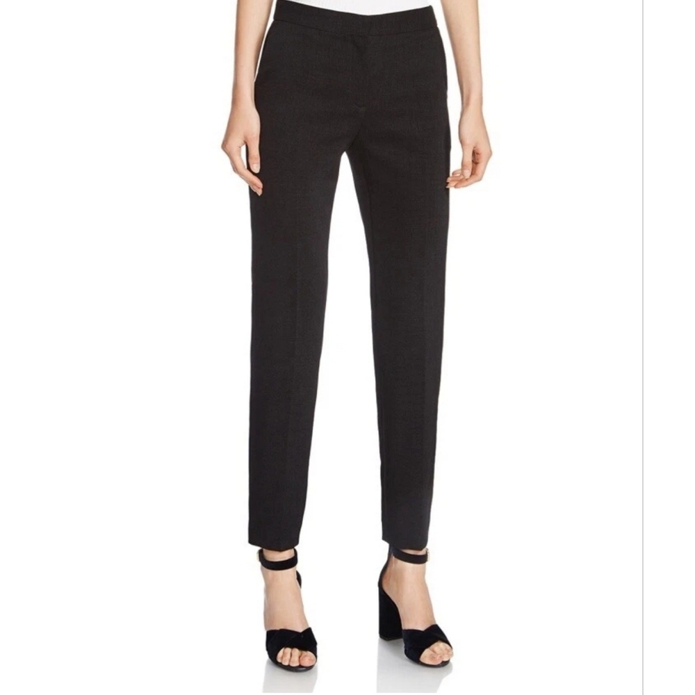 Maje Prene Black Textured Trousers | Size 36 | EUC | (TC)